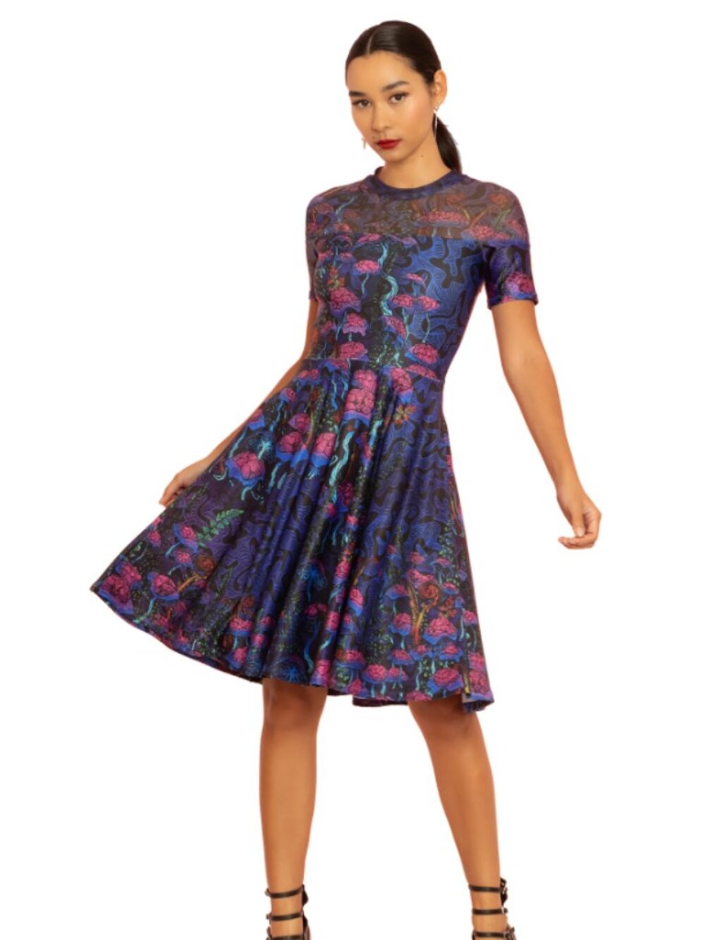 ˚˖🌿 BlackMilk Garden of Nutrients - Splice Longline Dress - SOLD OUT 🌿˖ ˚